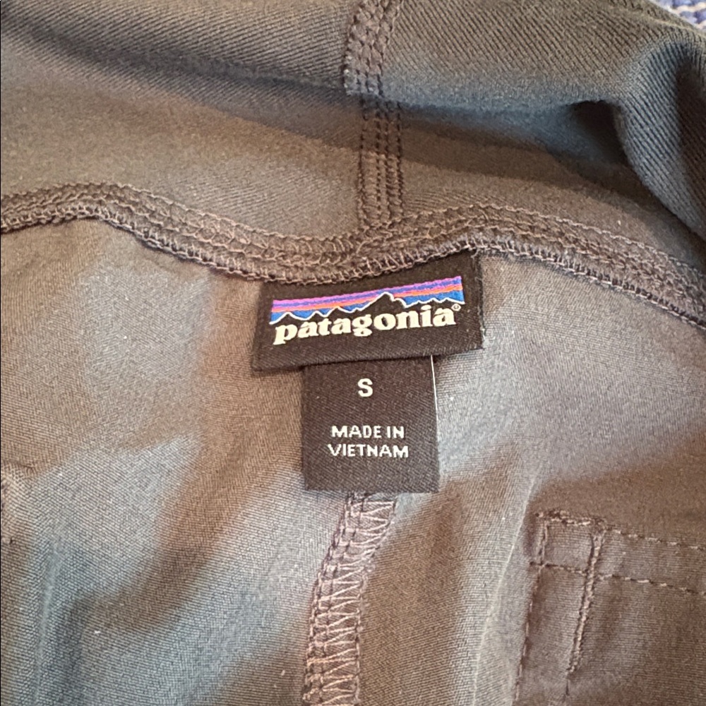EUC Patagonia Women's Happy Hike Studio Pants in Forge Gray Size S - Picture 2 of 10